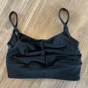 Honey Cut Child Medium Black Dance Top Street Size 5/6